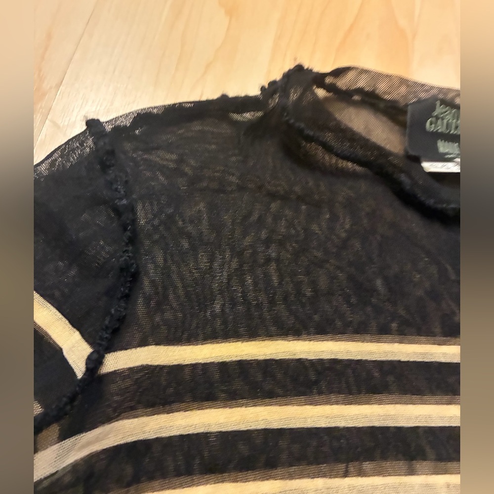 ARCHIVAL JPG MAILLE STRIPED MESH TOP - Picture 11 of 11